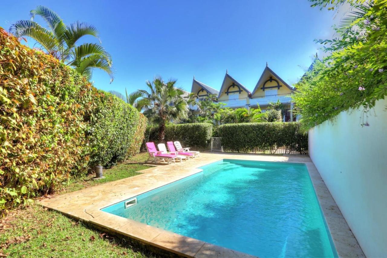 Villa Fleur De Palmier - Appt T4 La Saline-Les-Bains Exterior foto